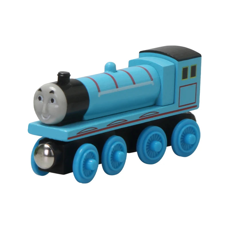 Thomas and Friends Wooden Pocket Toy Train Model Molley Gold Diesel Lady Toby Railway Road Track Educational Toy Gift For Boys