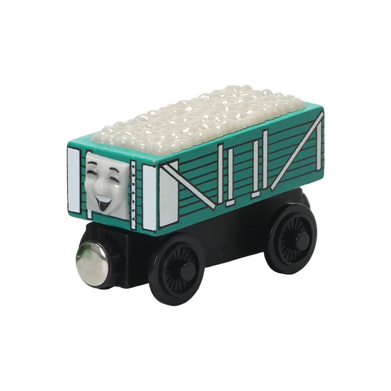Thomas and Friends Wooden Pocket Toy Train Model Molley Gold Diesel Lady Toby Railway Road Track Educational Toy Gift For Boys