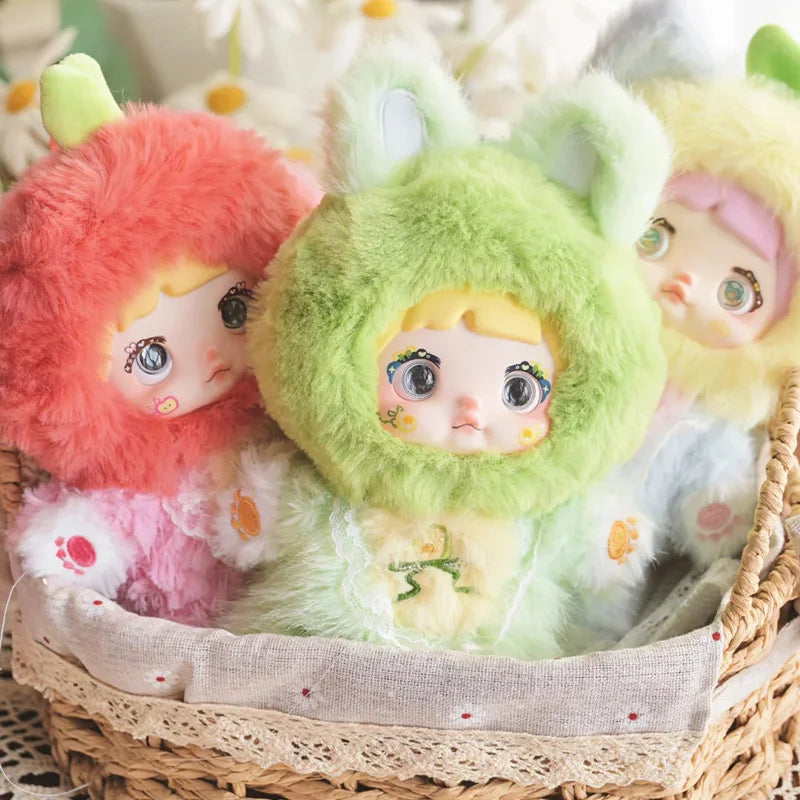 Nommi V3 Indeed Interesting Blind Box Series Plush Toy Creative Design Fruit Style Backpack Pendant Mystery Box Peripheral Gifts