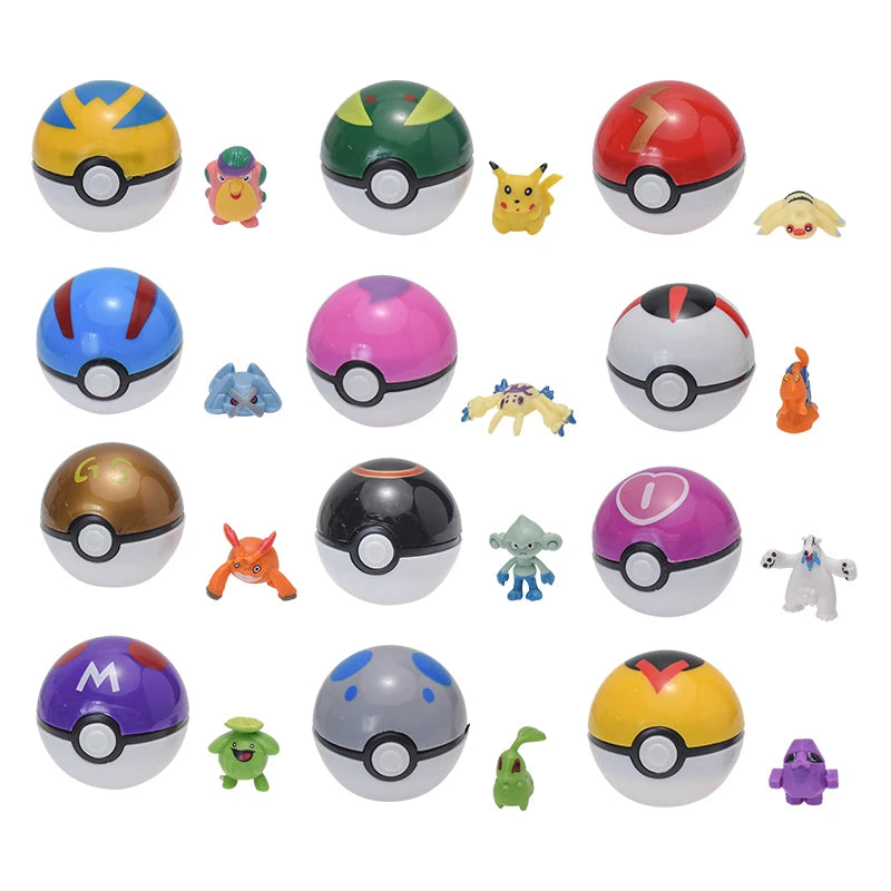 Pokemon Poke Ball Figure Toys