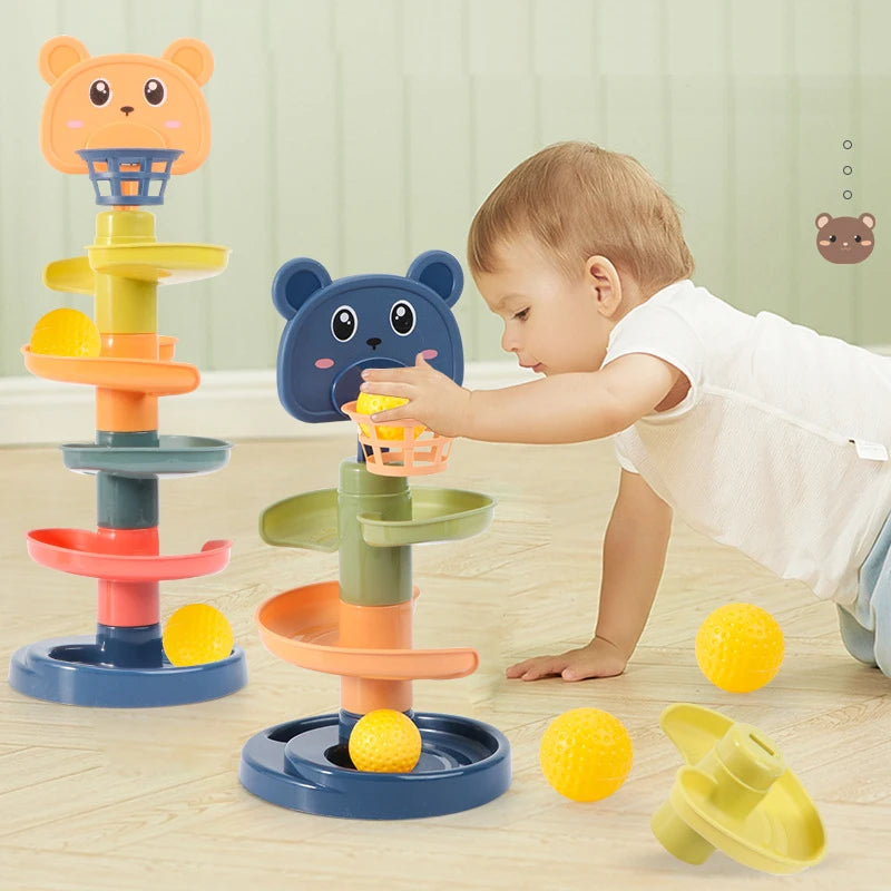 Rolling Ball Push Pop Sliding Ball