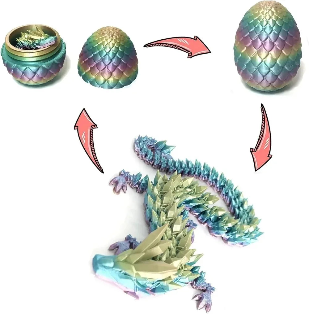 3D Printed Dragon Egg