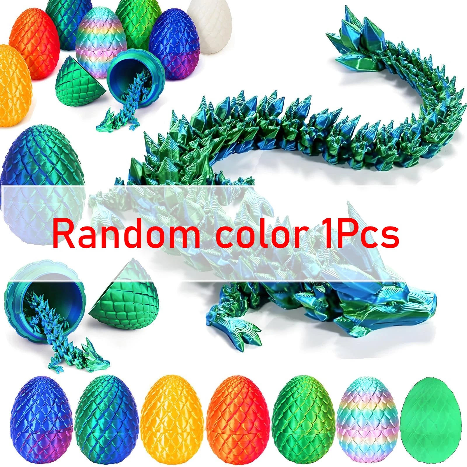 3D Printed Dragon Egg