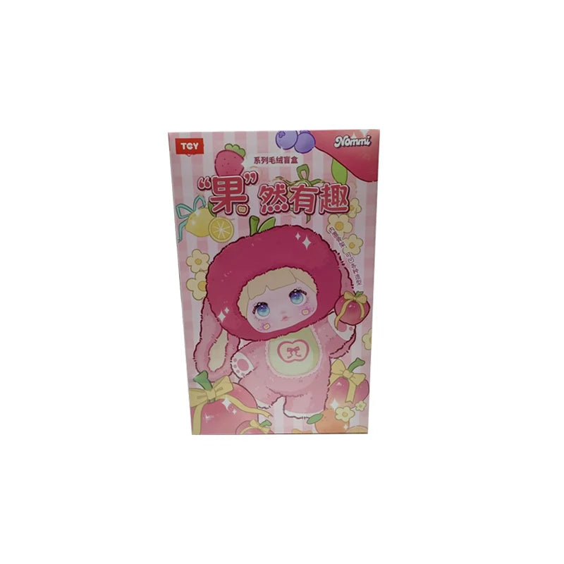 Nommi V3 Indeed Interesting Blind Box Series Plush Toy Creative Design Fruit Style Backpack Pendant Mystery Box Peripheral Gifts