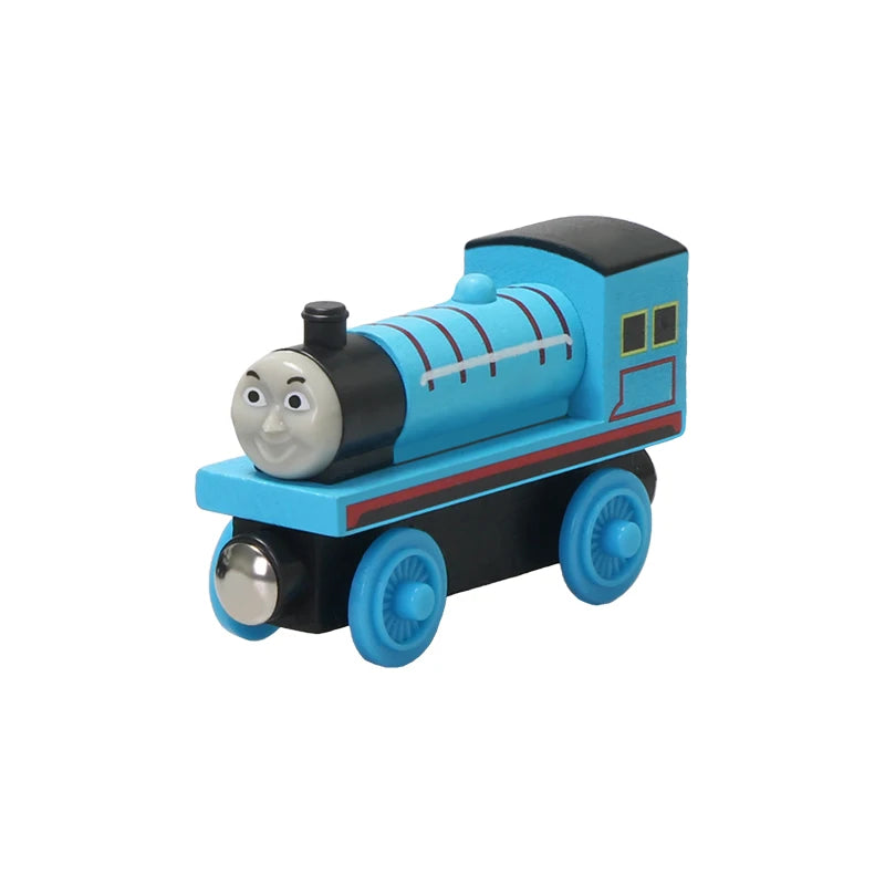 Thomas and Friends Wooden Pocket Toy Train Model Molley Gold Diesel Lady Toby Railway Road Track Educational Toy Gift For Boys