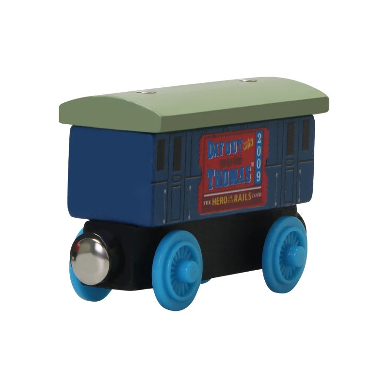 Thomas and Friends Wooden Pocket Toy Train Model Molley Gold Diesel Lady Toby Railway Road Track Educational Toy Gift For Boys