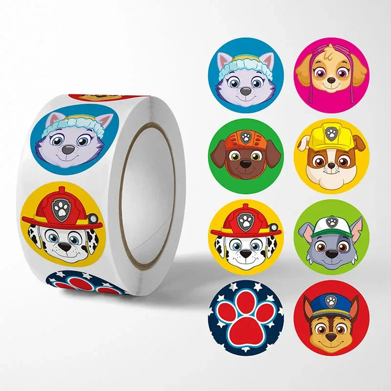 Paw Patrol Children's Cartoon Stickers