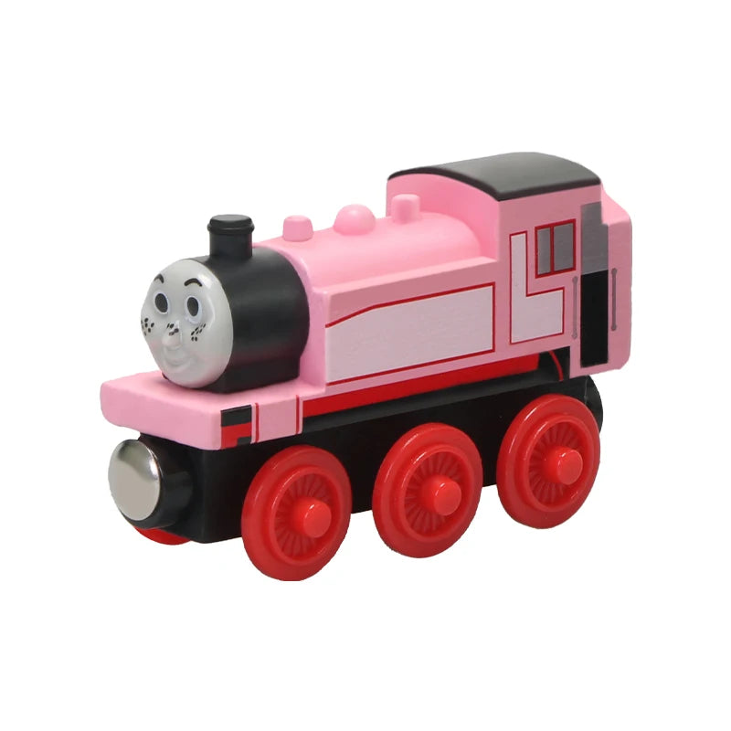 Thomas and Friends Wooden Pocket Toy Train Model Molley Gold Diesel Lady Toby Railway Road Track Educational Toy Gift For Boys