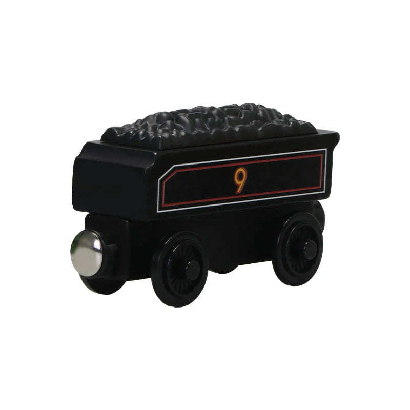 Thomas and Friends Wooden Pocket Toy Train Model Molley Gold Diesel Lady Toby Railway Road Track Educational Toy Gift For Boys