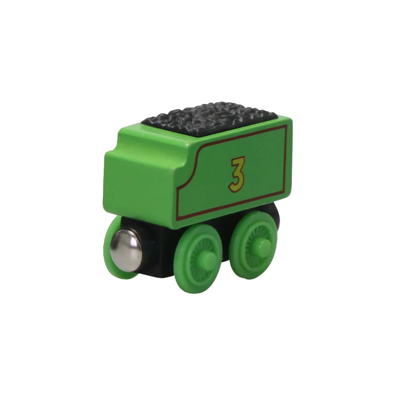 Thomas and Friends Wooden Pocket Toy Train Model Molley Gold Diesel Lady Toby Railway Road Track Educational Toy Gift For Boys