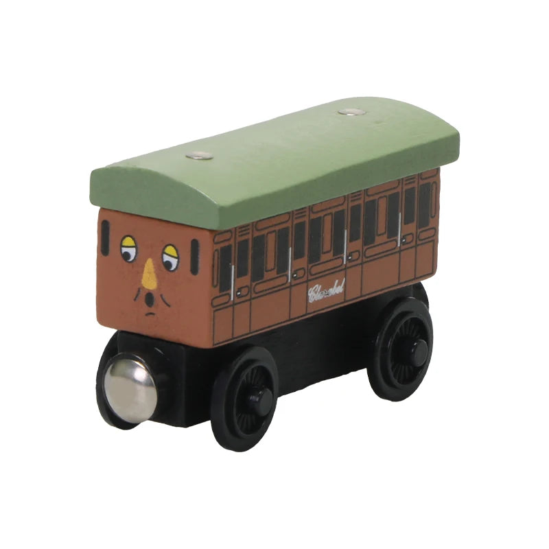 Thomas and Friends Wooden Pocket Toy Train Model Molley Gold Diesel Lady Toby Railway Road Track Educational Toy Gift For Boys