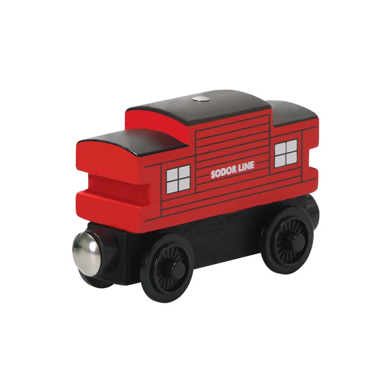 Thomas and Friends Wooden Pocket Toy Train Model Molley Gold Diesel Lady Toby Railway Road Track Educational Toy Gift For Boys