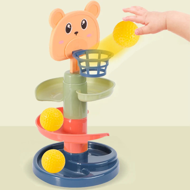 Rolling Ball Push Pop Sliding Ball