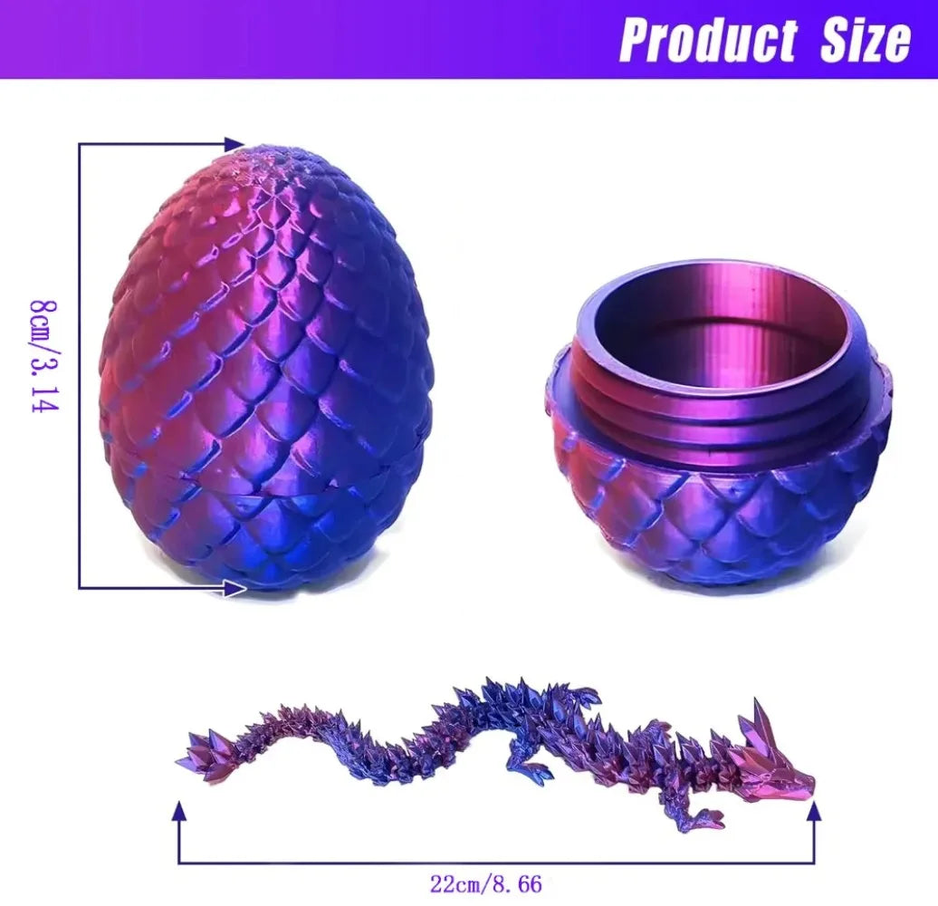 3D Printed Dragon Egg