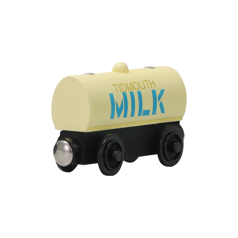 Thomas and Friends Wooden Pocket Toy Train Model Molley Gold Diesel Lady Toby Railway Road Track Educational Toy Gift For Boys
